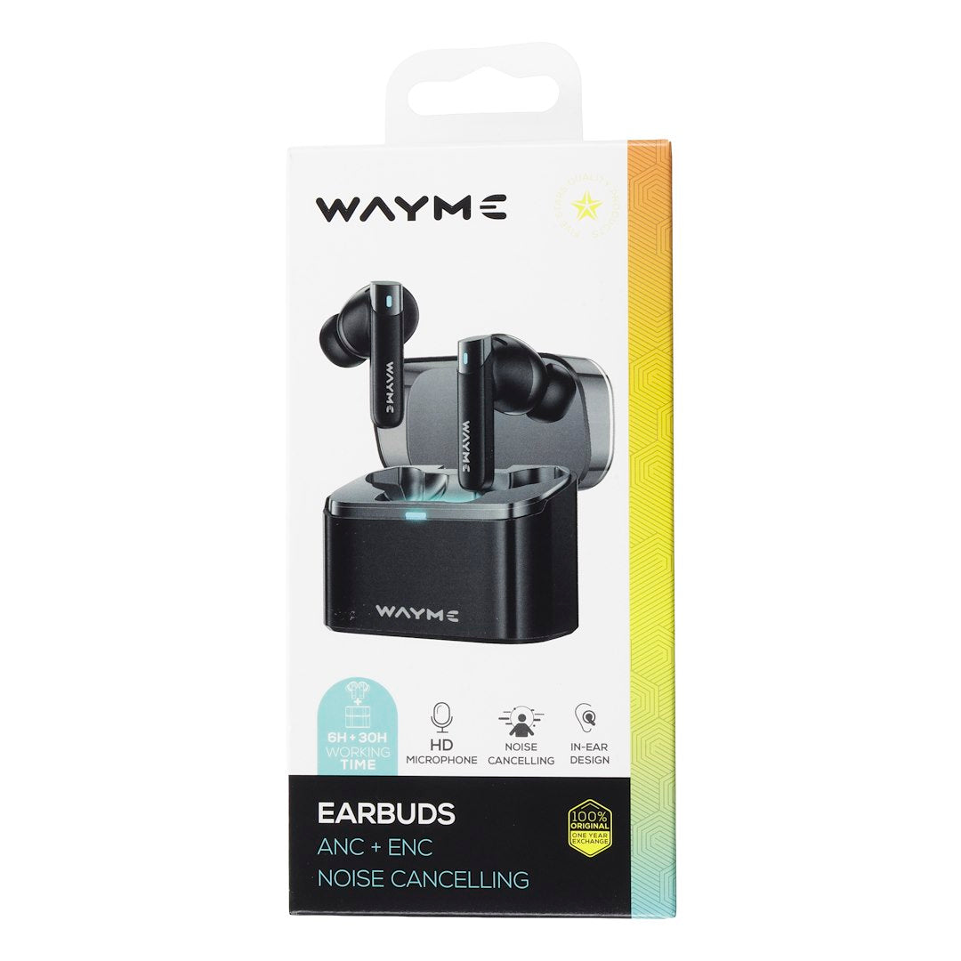 TWS in-ear sluchátka WAYME s transparentním režimem
