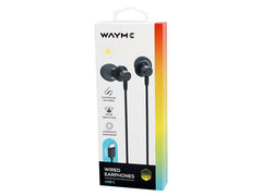 WAYME kabelová in-ear sluchátka s mikrofonem