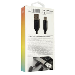 Pletený nabíjecí a synchronizační kabel USB-C s výkonem až 100 W