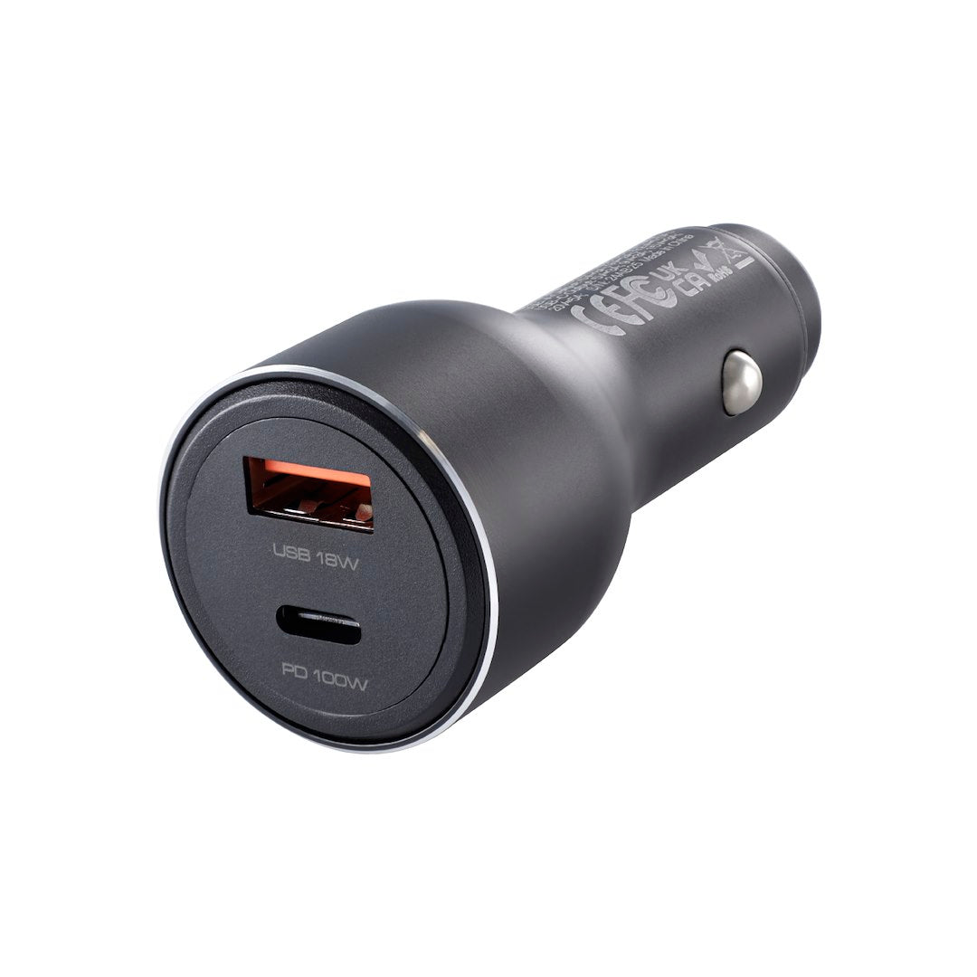 WAYME autonabíječka 12/24V s USB-C PD 100W a USB-A QC 18W