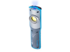 Nabíjecí pracovní lampa s nabíjecí stanicí a USB kabelem