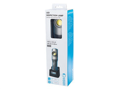 Dílenská lampa s 10W COB LED, magnetem a otočným hákem