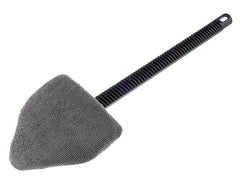Čistič oken z mikrovlákna s trojúhelníkovou hlavicí a rukojetí 38 cm
