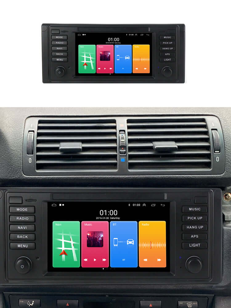 BMW E39 - 7" rádio s Apple CarPlay a Android Auto – Carmediaeurope.com