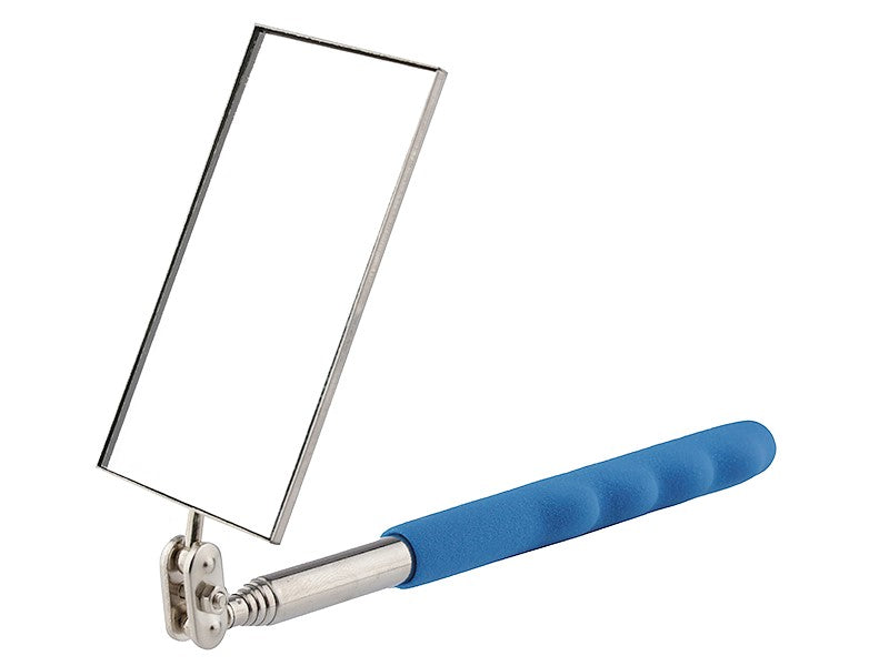Teleskopické obdélníkové inspekční zrcátko 50 x 90 mm