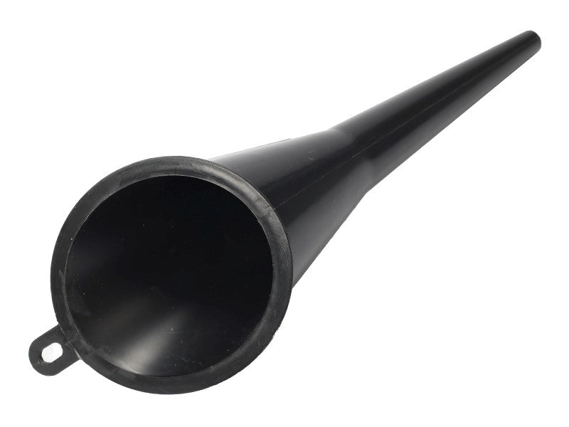 Úhlový trychtýř se vstupem 8 cm a délkou 29 cm