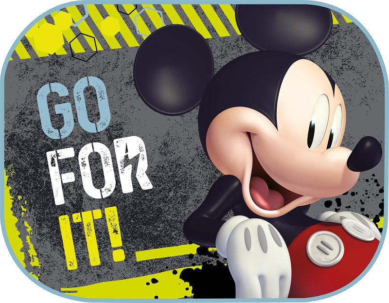 Sæt med solskærme med Mickey-motiv og sugekopper