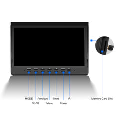 Bezdrátový set zadní kamery s 10,1" obrazovkou, 30x zoomem a nočním viděním – 12V/36V 