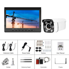 Bezdrátový set zadní kamery s 10,1" obrazovkou, 30x zoomem a nočním viděním – 12V/36V 
