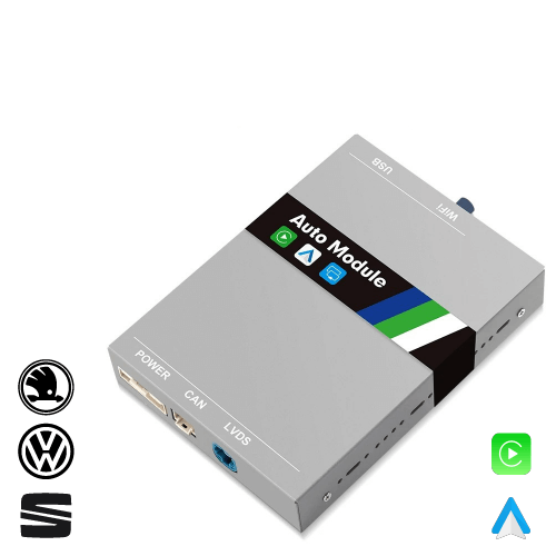 CarPlay a Android Auto na originální obrazovce VW/Škoda/Seat