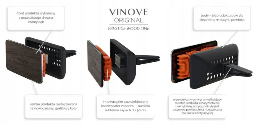 VINOVE Classic Leather Line Monza luftfrisker