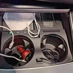 BMW X5/X6/X7 2019-2022 bezdrátová nabíječka telefonu s rychlým nabíjením 15 W 