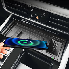 Volkswagen Atlas / Teramont / Teramont X 2020-2023 bezdrátová nabíječka telefonu s rychlým nabíjením 15 W 