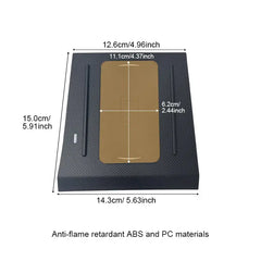 Toyota Land Cruiser Prado 150 2018-2022 Trådløs Mobiloplader med hurtigopladning