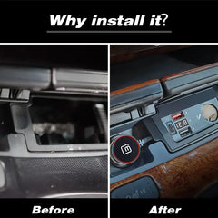 Honda Accord 8. Generation 2008-2013 USB-C Hurtigoplader og 12V Splitter til Cigarettænder