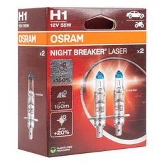 Halogenové žárovky Osram H1 Night Breaker Unlimited 12 V 55 W, 2 ks