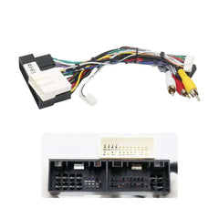 Radiokabel til Hyundai/Kia m. Canbus og org. kamera - kabel med tilslutninger til bilmedie-radio.