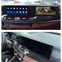 BMW 5-serie F10 - 2x 10,25" obrazovka s Apple CarPlay a Android Auto – Carmediaeurope.com