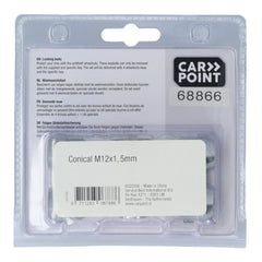 Carpoint pojistné matice kol M12x1,5 F kulové sedlo 