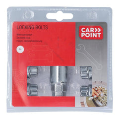 Uzamykatelné bezpečnostní matice kol Carpoint M12x1,25 E (kuželové sedlo) 