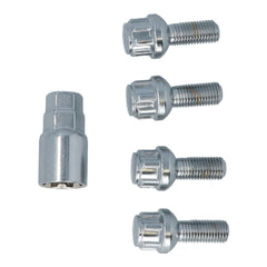 Uzamykatelné šrouby kol Carpoint M12x1,5x26 mm s kulovou dosedací plochou C 