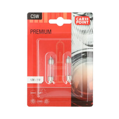 Carpoint Premium žárovky do auta 12V C5W 2 ks. 