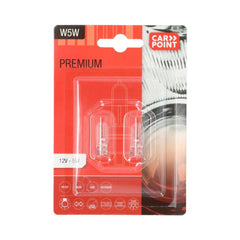 Carpoint Premium autožárovky 12V W5W 2 ks. 