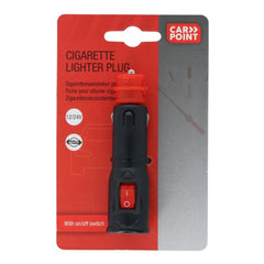 Carpoint 12/24V zástrčka do autozapalovače s vypínačem 8A 