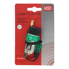 Luxusní zapalovač Carpoint do autozapalovače + osvětlení 12 V 