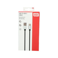 Carpoint kabel USB-A na USB-C, 1 metr 