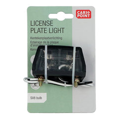 Osvětlení registrační značky Carpoint 12V E11 72 mm 