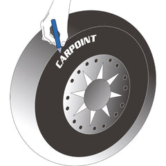 Carpoint popisovač pneumatik, bílý 