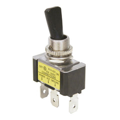 Černý vypínač zapnuto/vypnuto 12 V 20 A 