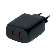 Carpoint rychlonabíječka se dvěma porty (do zásuvky) – 20 W USB-C + 18 W USB-A 3.0 