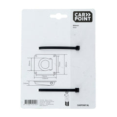 Carpoint zapuštěné upevňovací oko 35 mm 