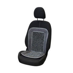 Carpoint sedací podložka s dřevěnými korálky Deluxe, šedá 