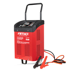 AMiO nabíječka baterií se startovací pomocí 12/24 V – 40 A / 300 A 