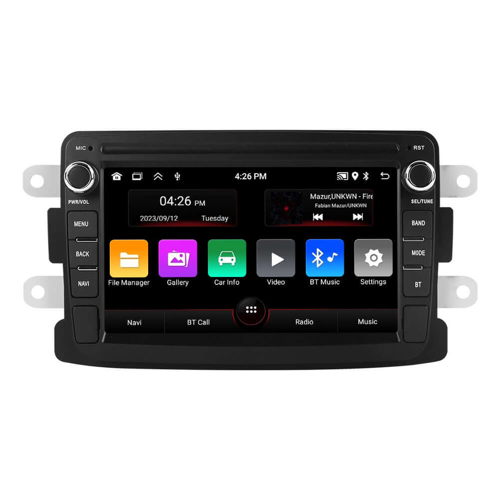 Renault/Dacia - 7" rádio s Apple CarPlay a Android Auto – Carmediaeurope.com