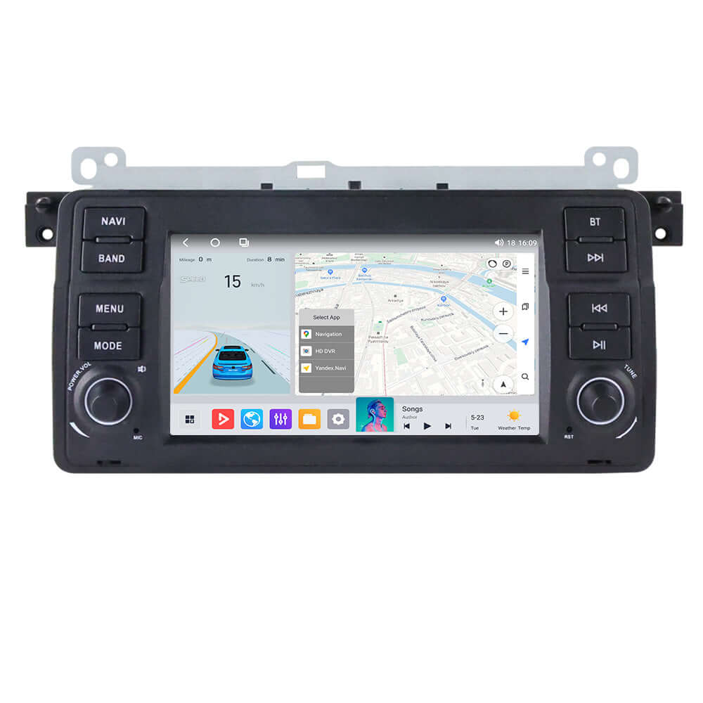 BMW E46 - 7" rádio s Apple CarPlay a Android Auto – Carmediaeurope.com
