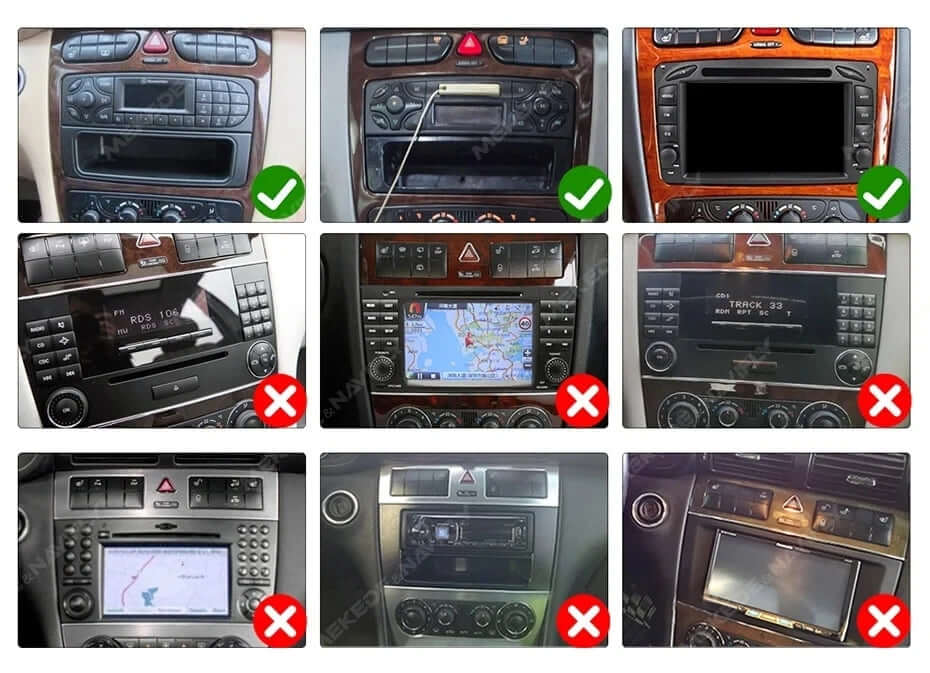 Mercedes-Benz W210 apod. 1998-2008 – 7" autorádio s Apple CarPlay a Android Auto – Carmediaeurope.com