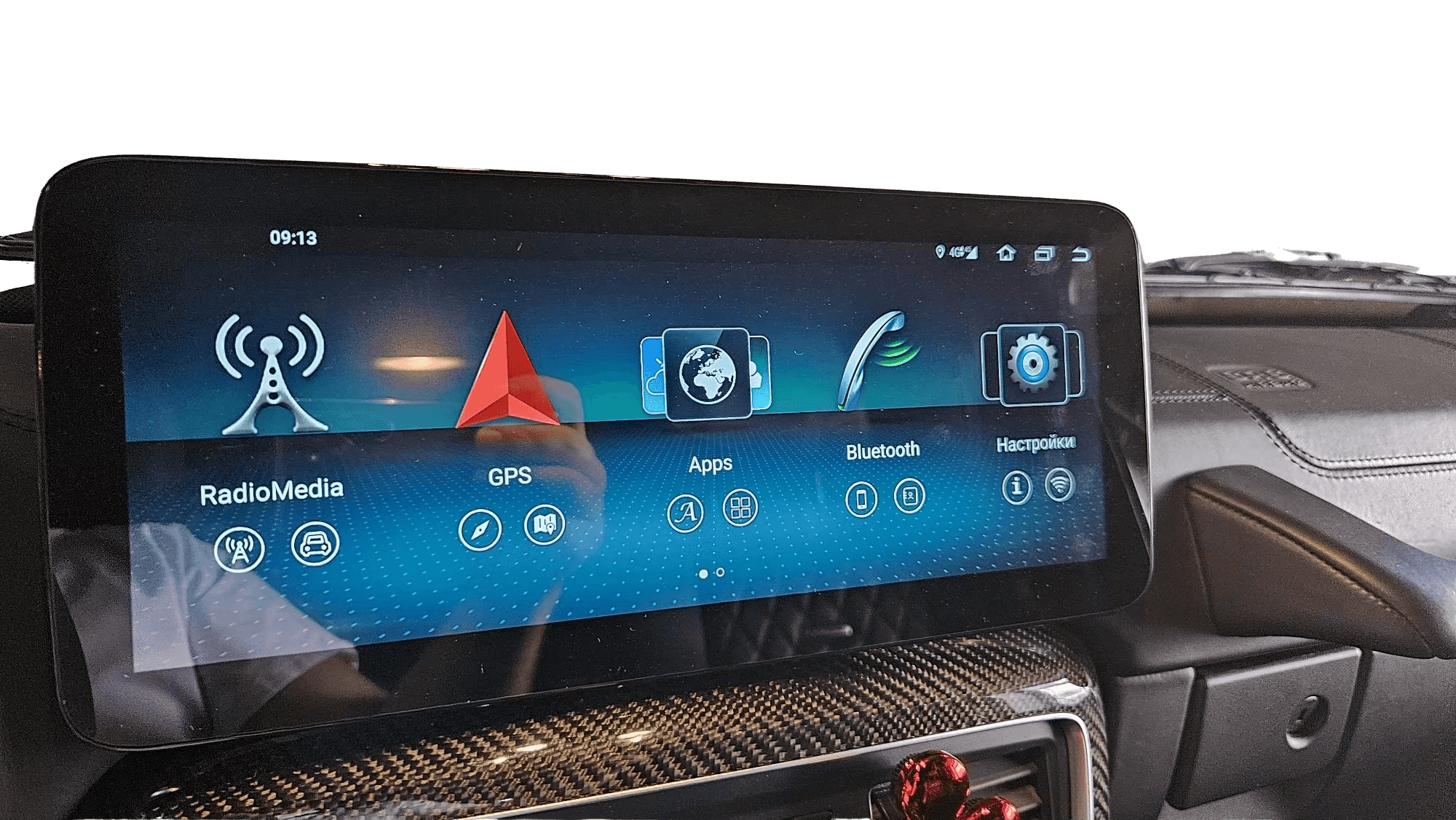Mercedes-Benz G-Klasse 12-19 – 10,25" rádio s Apple CarPlay a Android Auto – Carmediaeurope.com