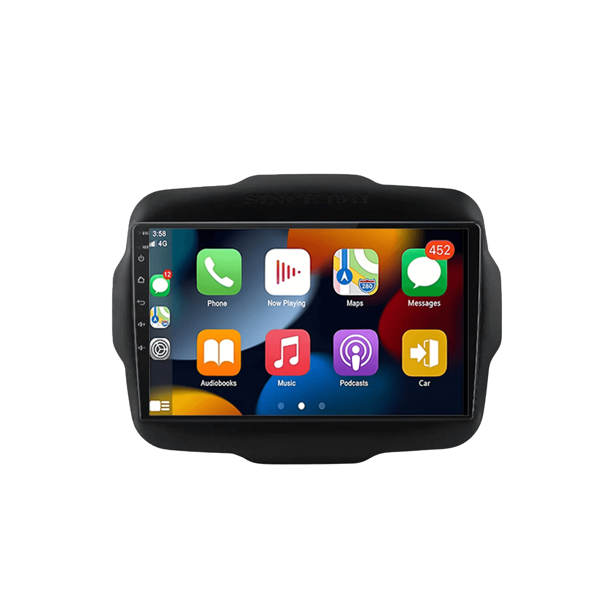 Jeep Renegade 16-20 - 9" rádio s Apple CarPlay a Android Auto – Carmediaeurope.com