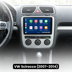 VW Scirocco 08-13 - 9" rádio s Apple CarPlay a Android Auto