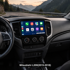 Mitsubishi L200 2015-2018 – 9" rádio s Apple CarPlay a Android Auto 