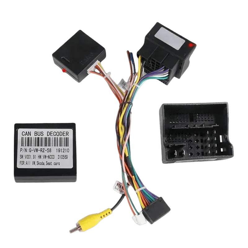 Rádiový kabel pro VW r. v. 14-20 s Canbus a orig. kamerou – Carmediaeurope.com