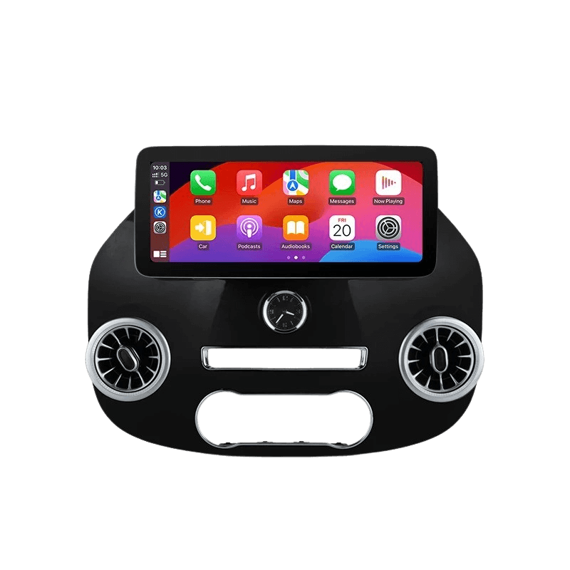Mercedes Vito 14-21 - 12,3" rádio s Apple CarPlay a Android Auto – Carmediaeurope.com