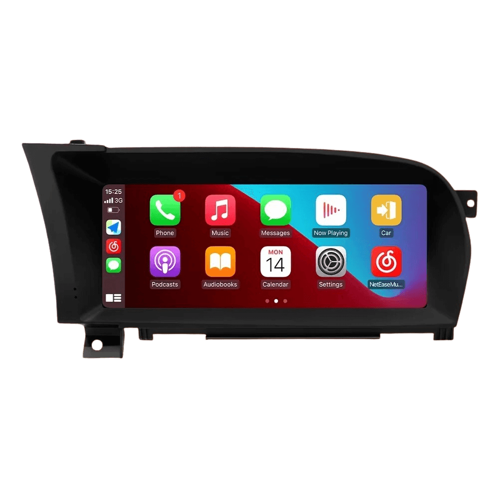 Mercedes-Benz S-klasse 06-09 – 10,25" rádio s Apple CarPlay a Android Auto – Carmediaeurope.com