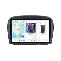 Mercedes SL R230 2001-2011 - 9" autorádio s Apple CarPlay a Android Auto 