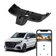 4K skrytá palubní kamera pro Mercedes-Benz V-Class (Facelift), EQV, Vito a eVito (2024–2025) 