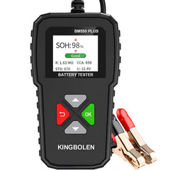 BM550 Plus tester baterií 6V/12V/24V – 100-2000 CCA 